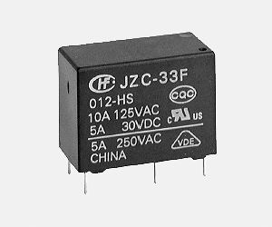 JZC-33F, сверхминиатюрные реле высокой мощности, Электромеханические реле (реле мощные)