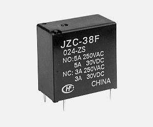 JZC-38F, сверхминиатюрные реле высокой мощности, Электромеханические реле (реле мощные)