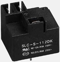 SLC-K, экономичное реле, 30А DC, для монтажа на PC плату, Реле электромеханические