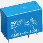 SMIH, миниатюрное реле, для монтажа на PC плату, Реле электромеханические