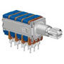 Резисторы переменные (потенциометры) роторного типа - серия 12 мм