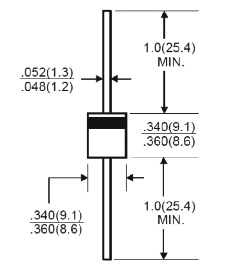    50V / 6.0A / 150    R-6