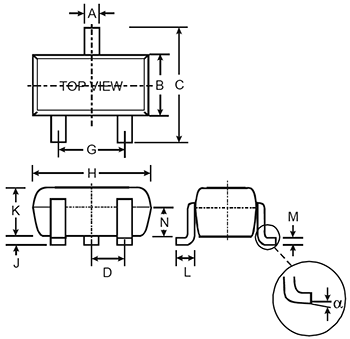   BZX84CxxT 