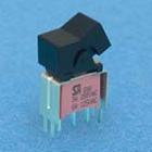 NER8015-R11-2-CQ-S20, Прямой тип, , E80-R серия, Клавишные переключатели (ROCKER), Sealed Miniature Rocker and Paddle Switches
