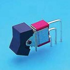 R8015L-R11-2-Q, Вертикальный угловой тип, T80-R серия, Клавишные переключатели (ROCKER), Miniature Rocker and Paddle Switches