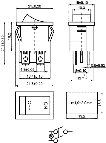 KCD1-104A-101N21RBA,  KCD,  