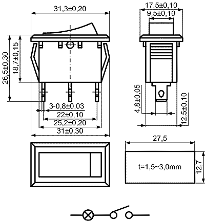 KCD2-B1-101N81CRG,  KCD,  