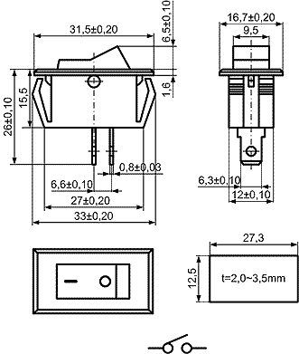 KCD6-D-101O12BRB,  KCD,  