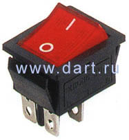 KCD4-201N11CRBA, Серия KCD, Клавишные переключатели