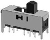 SS24F01, Серия SS (2P4T), Переключатели движковые (Slide)