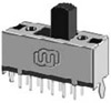 SS42D04, Серия SS (4P2T), Переключатели движковые (Slide)