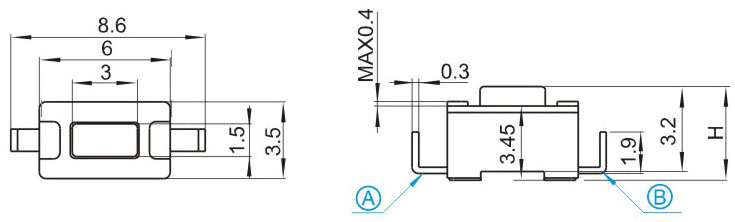 TS36HU, Tact switch,   (TACT)