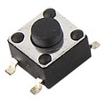 TSTP45H, 4,5x4,5 SMD Type Tact Switch, Тактовые переключатели (TACT)