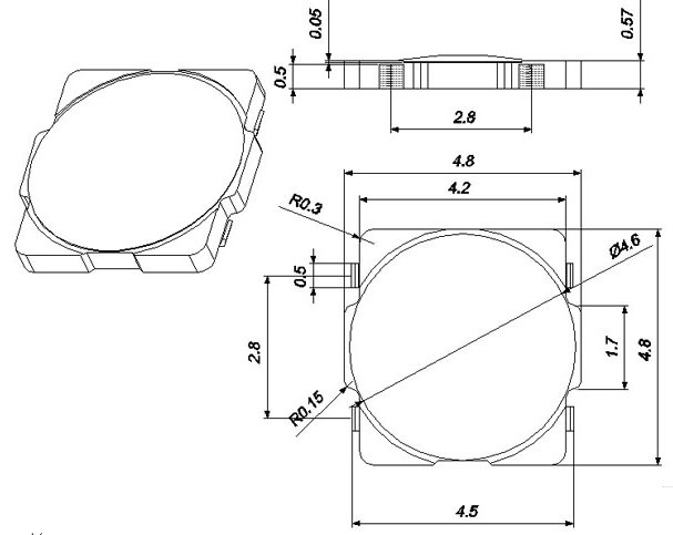 TS4406, ultra-thin touch switch,   (TACT)