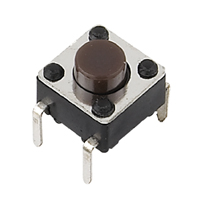 TS66HM, 6x6 DIP-type touch switch legs, Тактовые переключатели (TACT)