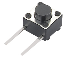 TSCB66HF, 6x6 horizontal feet touch switch normally closed,   (TACT)