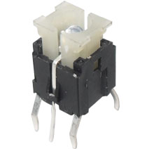TSD66D, 6x6 with light touch switch,   (TACT)