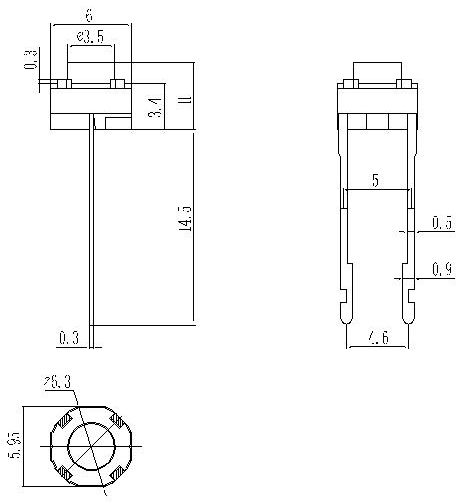 TSY66HCJ, 6x6 feet long round,   (TACT)