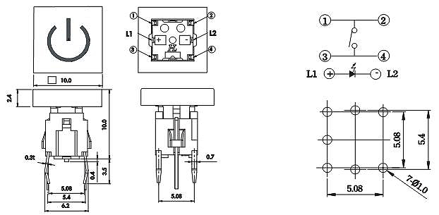 Illuminated Tact Switches