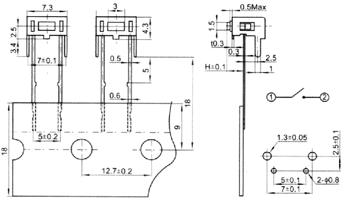 THBT15    3,5x6,0   ,  