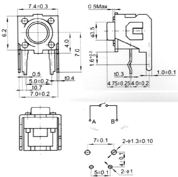 THDP16   6,0x6,0   ,  