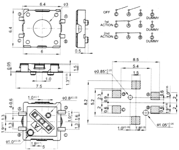 TMHF01   6,0x6,4     