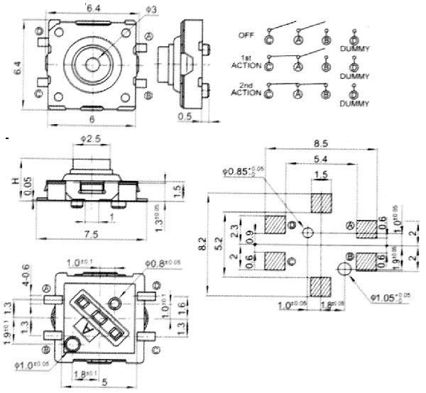 TMHF02   6,0x6,4     