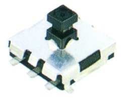 TMHF11 кнопка тактовая 6,7x6,7мм четырехнаправленная с центральным нажатием ("микроджойстик") для поверхностного монтажа