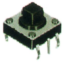TMHP17 кнопка тактовая 6,0x6,4мм четырехнаправленная с центральным нажатием ("микроджойстик") для выводного монтажа