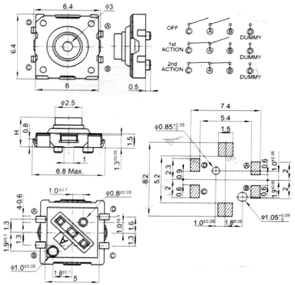 TMHU04   6,0x6,4     