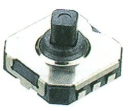 TMHU13 кнопка тактовая 7,5x7,5мм четырехнаправленная с центральным нажатием ("микроджойстик") для поверхностного монтажа