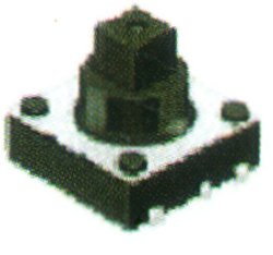 TMHU20 кнопка тактовая 6,0x6,4мм четырехнаправленная с центральным нажатием ("микроджойстик") для поверхностного монтажа