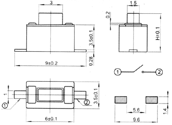 TVBF09    3,5x6,0   ,  