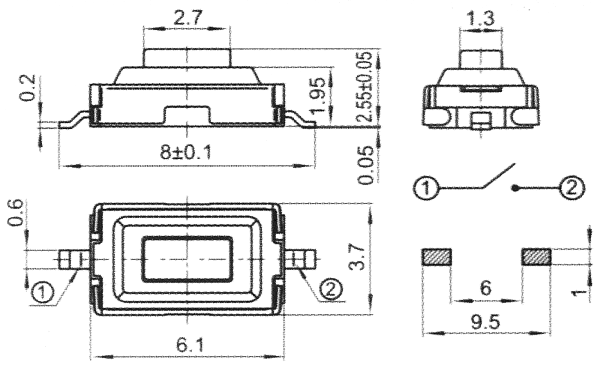 TVBM17    3,7x6,1   ,  