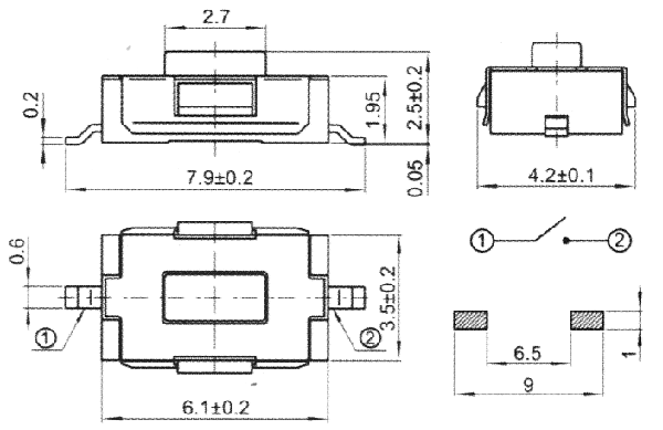 TVBM20    3,5x6,1   ,  