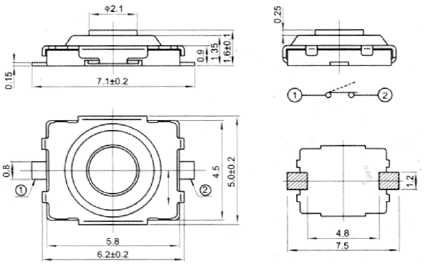 TVCF20   5,0x6,2      ,  