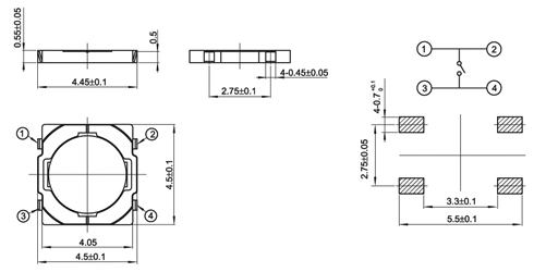 TVCU05    4,5x4,5    ,  