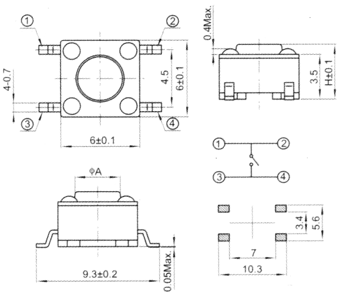 TVDM05   6,0x6,0   ,  