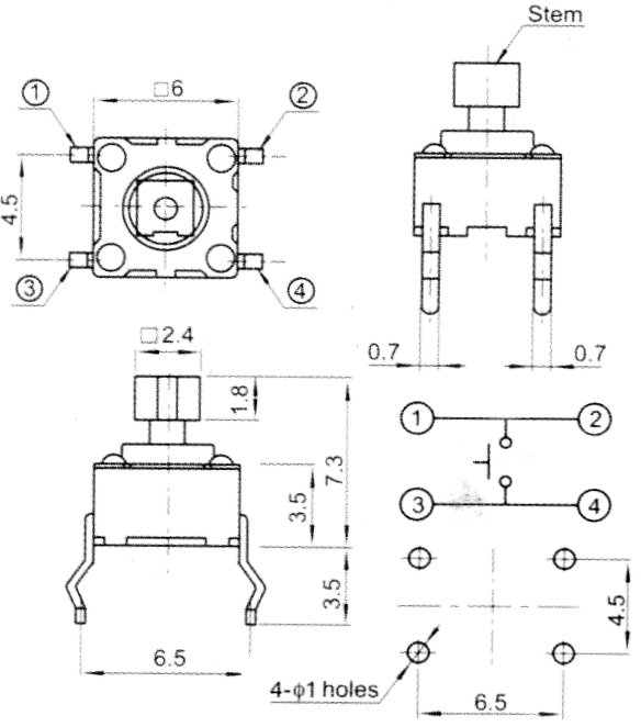 TVDP03   6,0x6,0   ,  