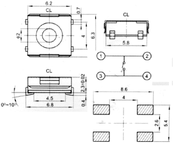 TVEJ14   6,2x6,2    ,  