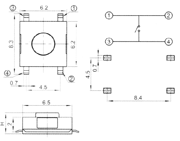 TVEM04   6,2x6,2   ,  