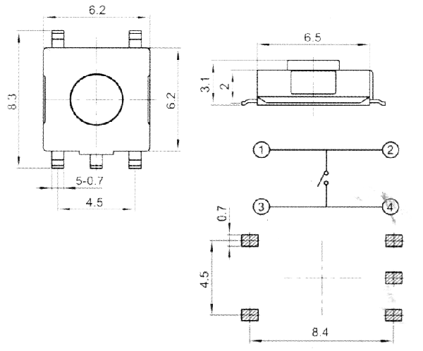 TVEM05   6,2x6,2   ,  