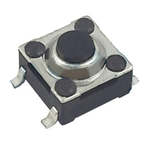 Кнопки тактовые серии TS1033S для поверхностного (SMD) монтажа прямые 6,2x6,2 мм Тактовые переключатели/тактовые кнопки (TACT Switches) серии TS1033S