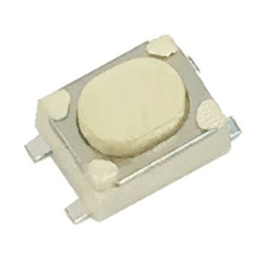 Кнопки тактовые серии TS1070B для поверхностного (SMD) монтажа прямые 3,25x4,2 мм Тактовые переключатели/тактовые кнопки (TACT Switches) серии TS1070B