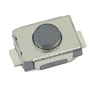 Кнопки тактовые серии TS1071 для поверхностного (SMD) монтажа прямые 3,9x2,9 мм с направляющими в плату Тактовые переключатели/тактовые кнопки (TACT Switches) серии TS1071