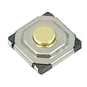 Кнопки тактовые серии TS1076U для поверхностного (SMD) монтажа прямые 4,0x4,0 мм Тактовые переключатели/тактовые кнопки (TACT Switches) серии TS1076U