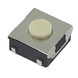 Кнопки тактовые серии TS1081U для поверхностного (SMD) монтажа прямые 6,2x6,4 мм Тактовые переключатели/тактовые кнопки (TACT Switches) серии TS1081U