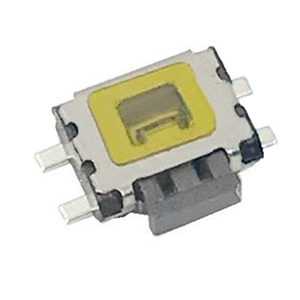 Кнопки тактовые серии TS1085S для поверхностного (SMD) монтажа угловые 4,8x1,65 мм с направляющими в плату Тактовые переключатели/тактовые кнопки (TACT Switches) серии TS1085S