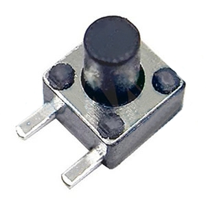 Кнопки тактовые серии TS1091S для поверхностного (SMD) монтажа прямые 4,5x4,5 мм Тактовые переключатели/тактовые кнопки (TACT Switches) серии TS1091S