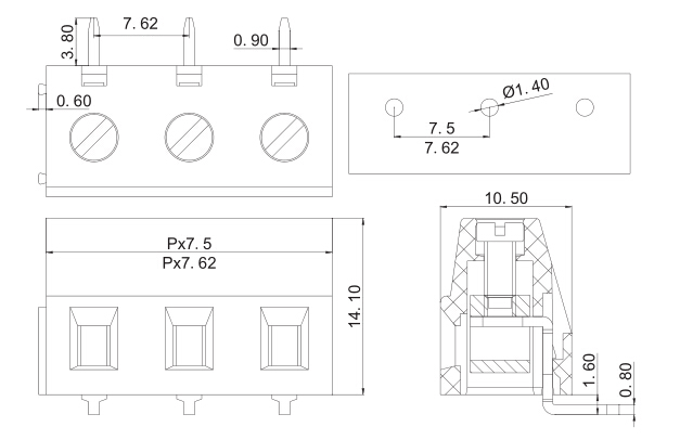 KF128R-7.62 